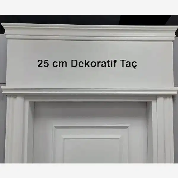 dekoratif taç uygulama