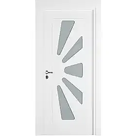 Camlı PVC Kapı